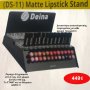 DEINA Matte Lipstick Σταντ-περιέχει 24 χρώματα από 6 τμχ. Σύνολο 144 τμχ. και το Stand με τα δείγματα Δωρεάν