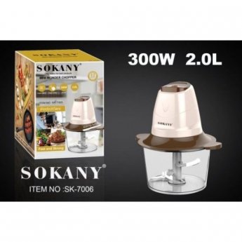 137 ΠΟΛΥΚΟΠΤΗΣ MULTI ΜΕ ΔΟΧΕΙΟ SOKANY SK-7006 2.0L 300W