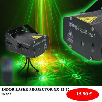 07682 INDOOR PROJECTOR