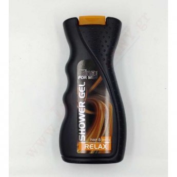 42346 ΑΦΡΟΝΤΟΥΣ ΤΖΕΛ 300ml ELINA Sport Relax ΑΝΔΡΙΚΟ