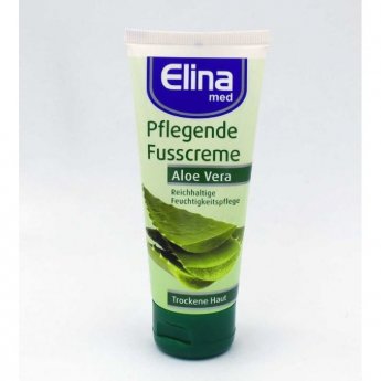 60624 ΚΡΕΜΑ ΠΟΔΙΩΝ ELINA 75ml ΜΕ ALOE VERA ΣΕ ΣΩΛΗΝΑΡΙΟ