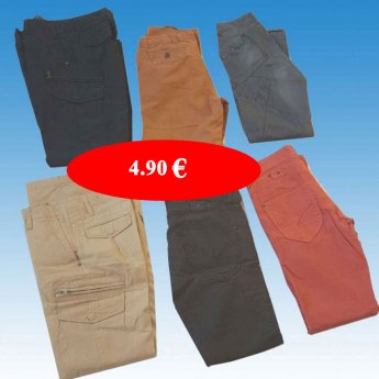 Ανδρικά παντελόνια ποιότητας νεανικά Μεγέθη 48-58 σε διάφορα σχέδια και χρώματα