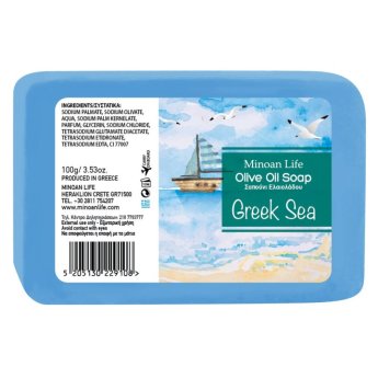 22910 ΣΑΠΟΥΝΙ Greek Sea 100gr/ ΣΥΣΚ24