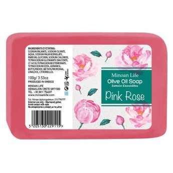 22911 ΣΑΠΟΥΝΙ Pink Rose 100gr/ ΣΥΣΚ24