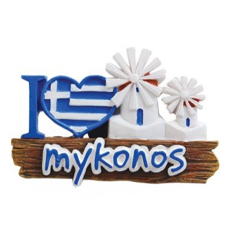 29557 ΜΑΓΝΗΤΑΚΙ I LOVE MYKONOS /ΣΥΣΚ10