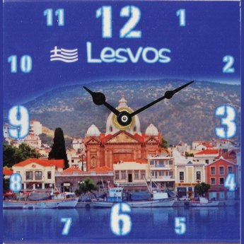 29056 ΡΟΛΟΙ ΤΕΤΡΑΓΩΝΟ LESVOS ΜΠΛΕ /15Χ15Χ3.5ΕΚ