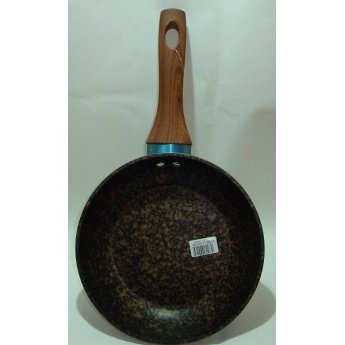 04443 Τηγανι με ξυλινη λαβη 24cm