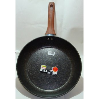 14441 Τηγανι με ξυλινη λαβη 26cm