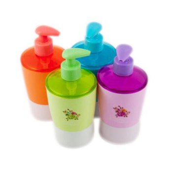 3-102 Dispenser πλαστικό για υγρό σαπούνι σε διάφορα χρώματα