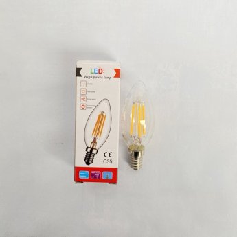 05893 Λάμπα LED E14 4W 3000K Κίτρινο