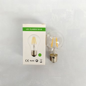 05896 Λάμπα LED E27 4W Κίτρινο