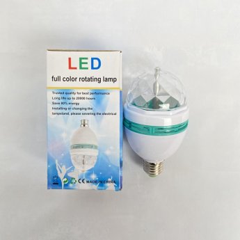 05885 Πολυχρωμη λαμπα LED E27