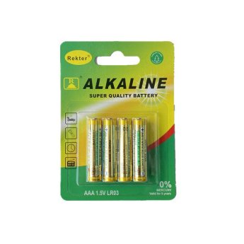 6028 Αλκαλικές Μπαταρίες Μίνι Μινίον AAA 1.5 VOLT LR 03 σε Καρτέλλα 4 Τεμαχίων