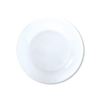 00204011 Στρογγυλό ίσιο πιάτο φαγητού 26cm