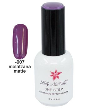 40504001-007 Ημιμόνιμο μανό one step 15ml - Melatzana matte