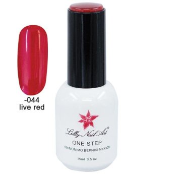 40504001-044 Ημιμόνιμο μανό one step 15ml - Live Red