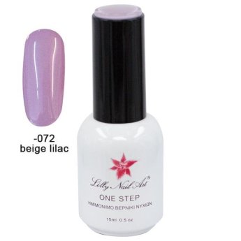 40504001-072 Ημιμόνιμο μανό one step 15ml - Beige lilac