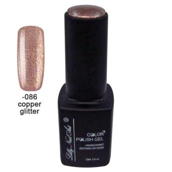 40504008-086 Ημιμόνιμο τριφασικό μανό 12ml - Copper glitter