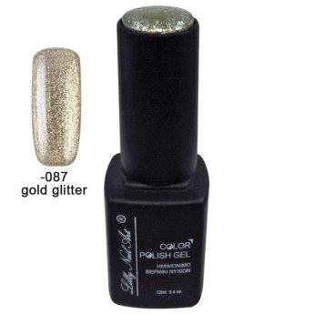 40504008-087 Ημιμόνιμο τριφασικό μανό 12ml - Gold glitter