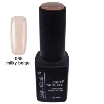 40504008-089 Ημιμόνιμο τριφασικό μανό 12ml - Milky beige για γαλλικό