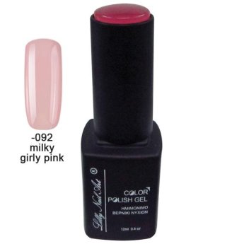 40504008-092 Ημιμόνιμο τριφασικό μανό 12ml - Milky girly pink για γαλλικό