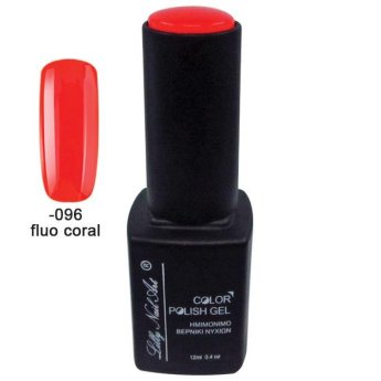 40504008-096 Ημιμόνιμο τριφασικό μανό 12ml - Fluo coral