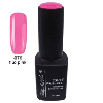 40504008-076 Ημιμόνιμο τριφασικό μανό 12ml - Fluo pink