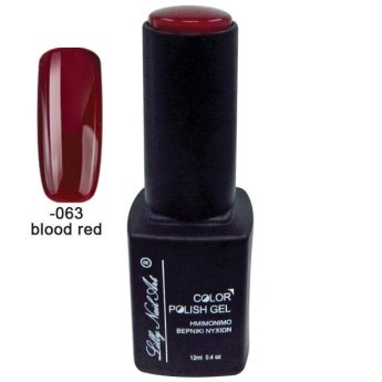 40504008-063 Ημιμόνιμο τριφασικό μανό 12ml - Blood red