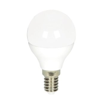 70701055 Λευκή βιδωτή λάμπα led γλόμπος 6W 3000K