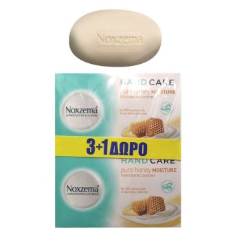 7-219 ΣΑΠΟΥΝΙ ΧΕΡΙΩΝ NOXZEMA ΜΕΛΙKAI ΓΑΛΑ ΣΕΤ-4 ΤΕΜ ΣΑΠΟΥΝΙ-100gr