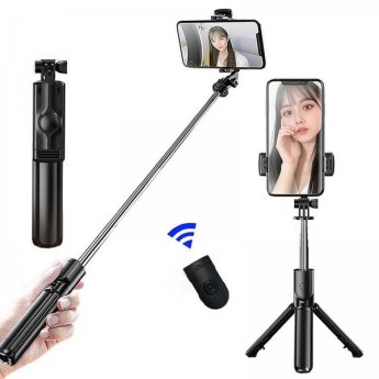 1134-66 ΑΣΥΡΜΑΤΟ BLUETOOTH SELFIE STICK ΜΕ ΤΡΙΠΟΔΟ  S03-S