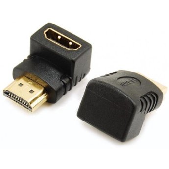 20040-63 ΑΝΤΑΠΤΟΡΑΣ HDMI ΓΩΝΙΑΚΟΣ ΘΗΛΥΚΟ ΣΕ ΑΡΣΕΝΙΚΟ