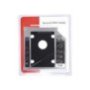 20391-11 Θήκη πλαίσιο για HDD SSD 2.5 ιντσών δίσκους 9.5mm στη θέση του CD DVD Sata Slimline 12.5cm