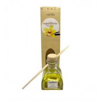 8435160605864 MIKADO ΑΡΩΜΑΤΙΚΟ ΧΩΡΟΥ ΜΕ STICKS EQUILIBRIO VAINILLA 100ML