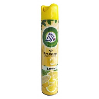 8694587567807 MISS LIFE LEMON ΑΠΟΣΜΗΤΙΚΟ ΧΩΡΟΥ ΧΕΙΡΟΚΙΝΗΤΟ -400ML-