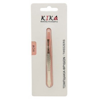 1265-26 KIKA BEAUTY ACCESSORY ΤΣΙΜΠΙΔΑΚΙ ΦΡΥΔΙΩΝ ΧΡΥΣΟ ΧΡΩΜΑ 9CM