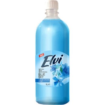 3800201253895 ΥΓΡΟ ΚΡΕΜΟΣΑΠΟΥΝΟ ΧΕΡΙΩΝ ELVI BLUE SKY 1LT-12ΤΜΧ ΚΙΒΩΤΙΟ-