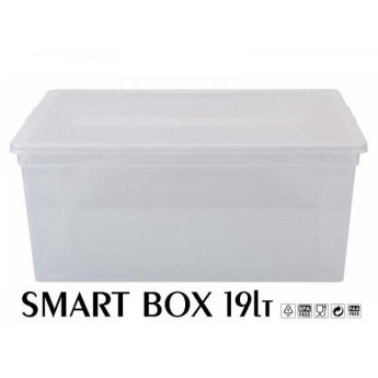 003301911 ΚΟΥΤΙ ΑΠΟΘΗΚΕΥΣΗΣ ΚΥΚΛΩΨ ΠΛΑΣΤΙΚΟ SMART BOX 19LT