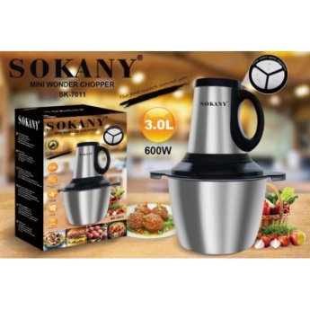 138 ΠΟΛΥΚΟΠΤΗΣ MULTI ΜΕ ΔΟΧΕΙΟ SOKANY SK-7011 3.0L 600W