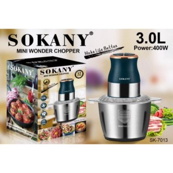 134 ΠΟΛΥΚΟΠΤΗΣ MULTI ΜΕ ΔΟΧΕΙΟ SOKANY SK-7013 3.0L 400W