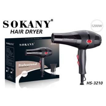 075 ΣΕΣΟΥΑΡ ΕΠΑΓΓΕΛΜΑΤΙΚΟ SOKANY HS-3210 ΜΑΥΡΟ 1200W