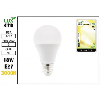 3217 ΛΑΜΠΑ LED E27 18W 3000K