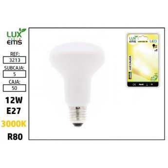 3213 ΛΑΜΠΑ LED R80 E27 12W 3000K