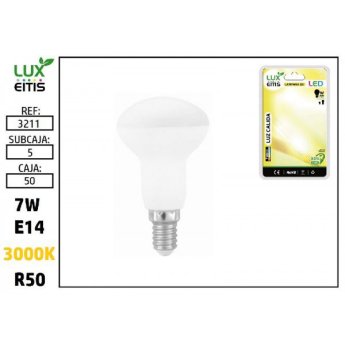 3211 ΛΑΜΠΑ LED R50 E14 7W 3000K