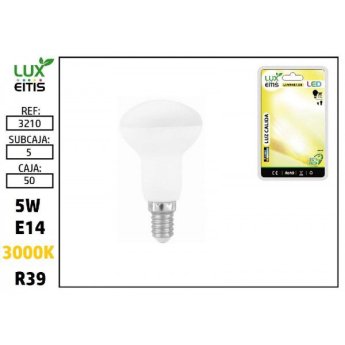 3210 ΛΑΜΠΑ LED R39 E14 5W 3000K