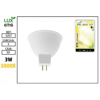 3207 ΛΑΜΠΑ LED MR16 3W 3000K