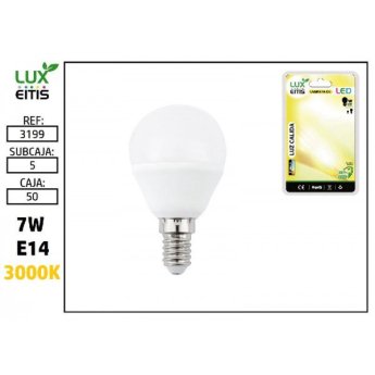 3199 ΛΑΜΠΑ LED E14 7W 3000K