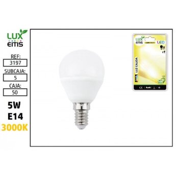 3197 ΛΑΜΠΑ LED E14 5W 3000K