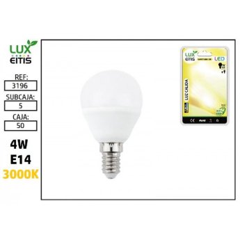 3196 ΛΑΜΠΑ LED E14 4W 3000K