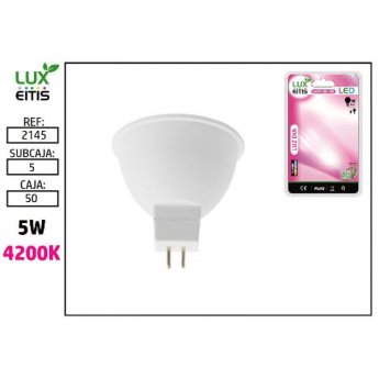 2145 ΛΑΜΠΑ LED MR16 5W 4200K